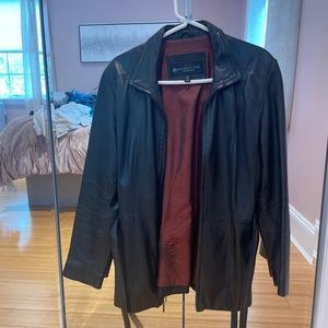 Vintage 90s leather jacket